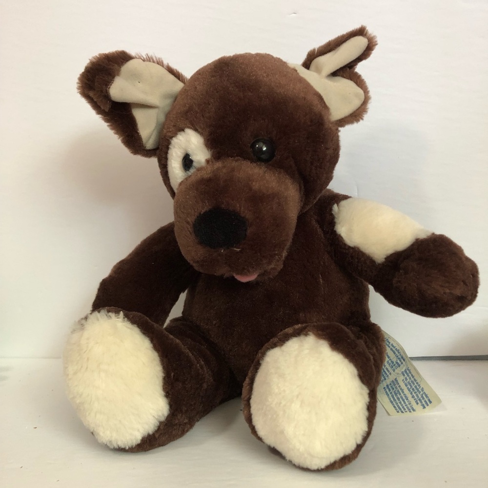 Build a bear brown and tan dog
